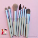 ست براش هشت تیکه پاستیلی طلقی زیپی - تصویر 4