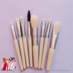 ست براش هشت تیکه پاستیلی طلقی زیپی - تصویر 6