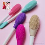 براش ماسک دو طرفه پرزدار | Double-Ended Silicone Face Cleansing Brush - تصویر 3
