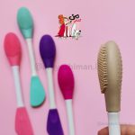 براش ماسک دو طرفه پرزدار | Double-Ended Silicone Face Cleansing Brush - تصویر 6