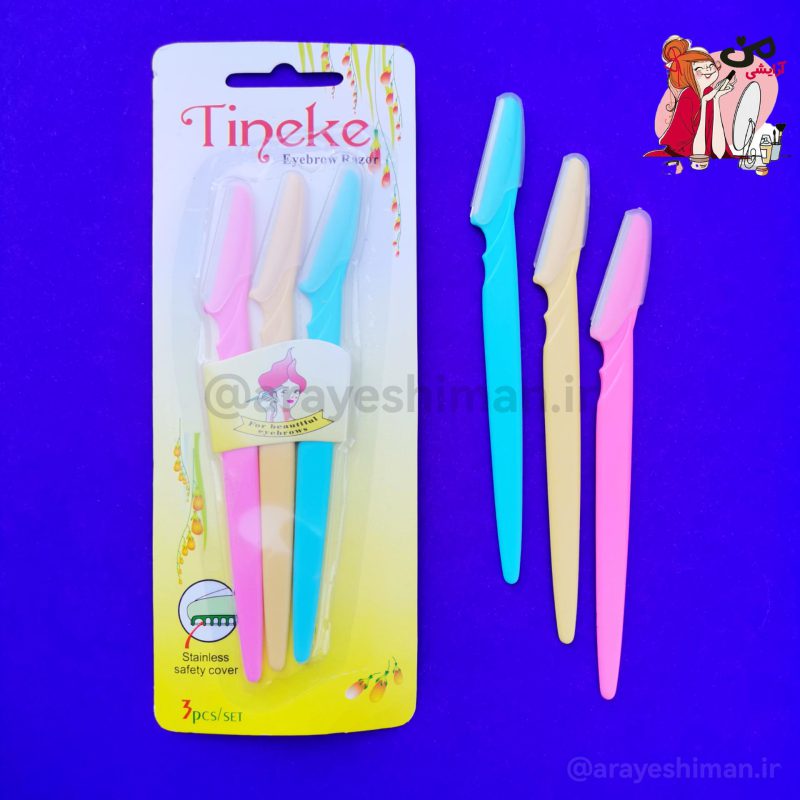 تیغ 3 عددی اصلاح و ابرو Tinkle مدل Shaper