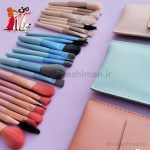 ست براش هشت تیکه کیف چرمی - تصویر 3