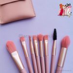 ست براش هشت تیکه کیف چرمی - تصویر 4